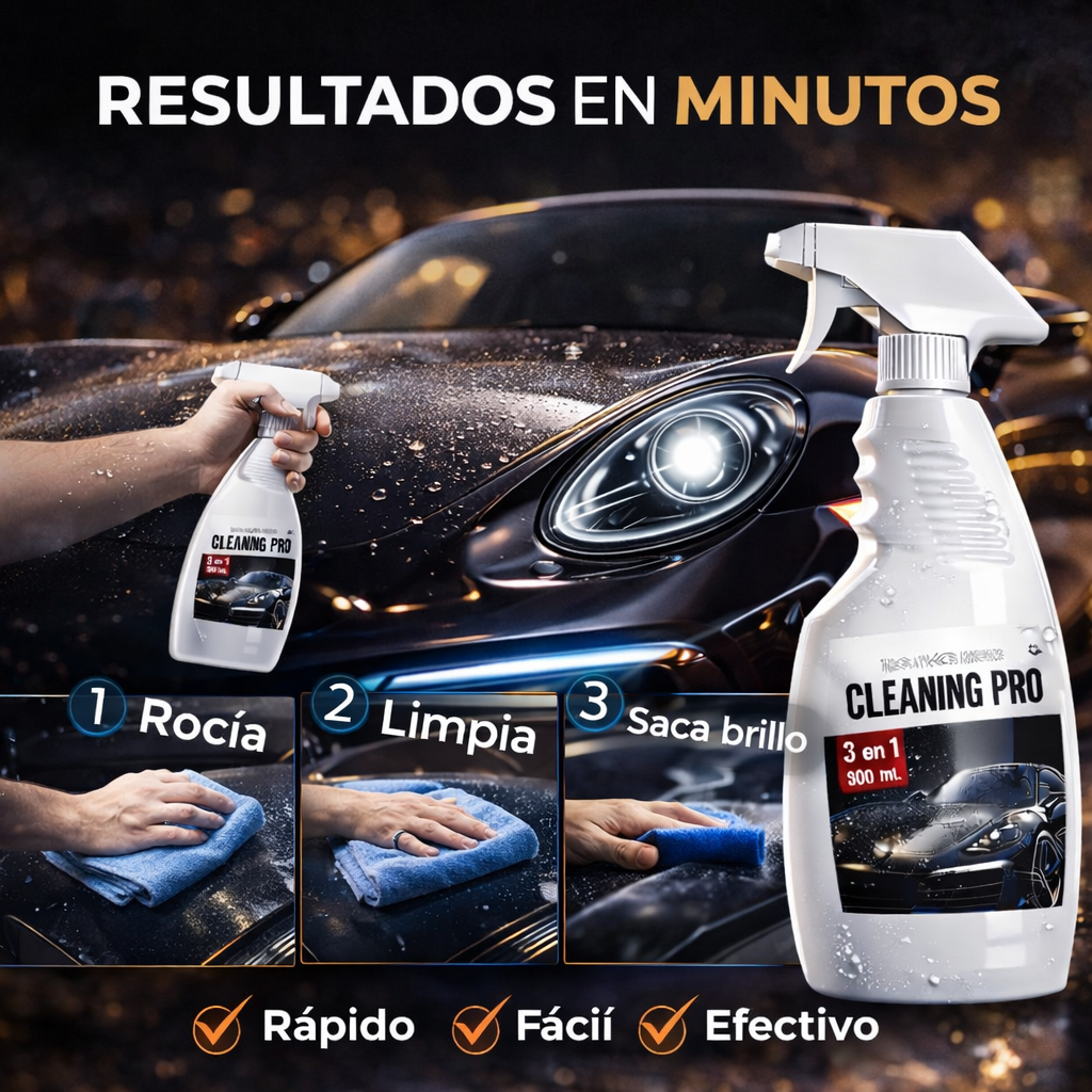 Cleaning Pro™ Porcelanizador Cerámico 3 En 1