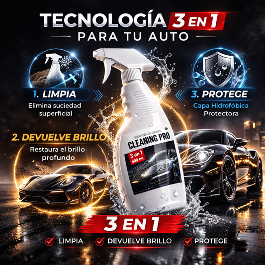 Cleaning Pro™ Porcelanizador Cerámico 3 En 1